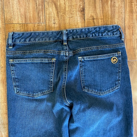MICHAEL KORS Women’s Blue Straight Boot Cut Jeans Denim Size 8 - Picture 9 of 11